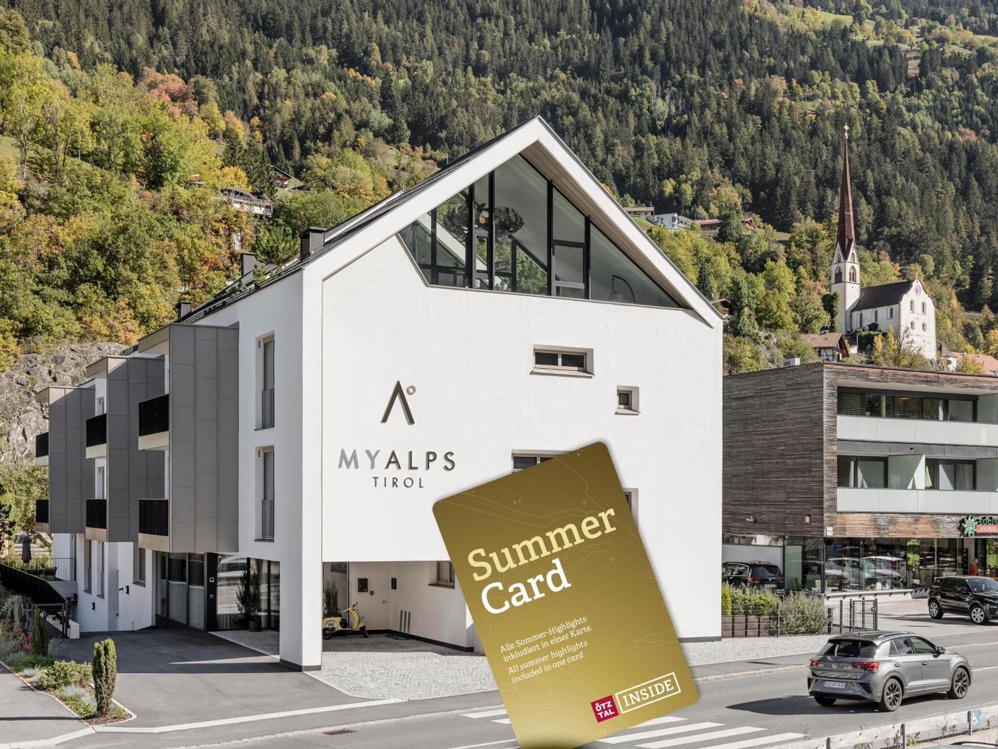 Appartamento Myalps Tirol Inklusive Sky- Wellness Oetz Esterno foto